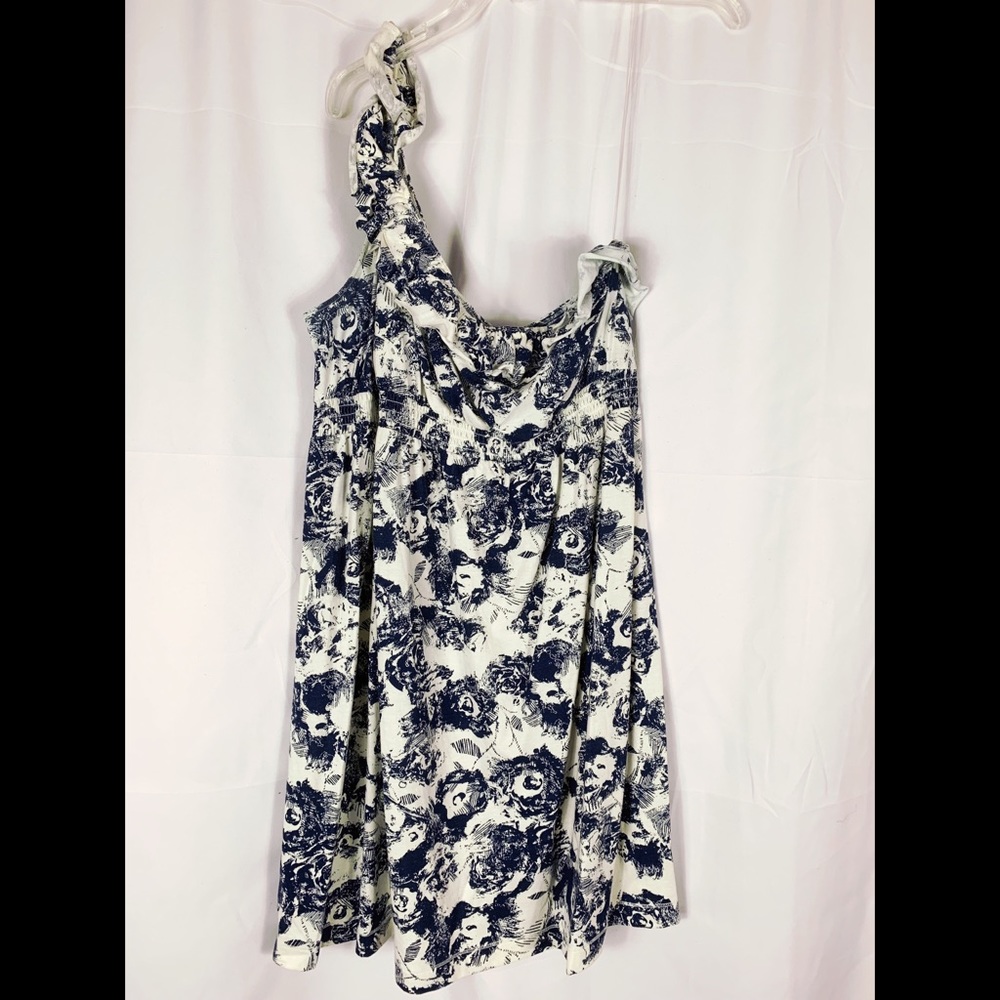 Floral One Shoulder Dress